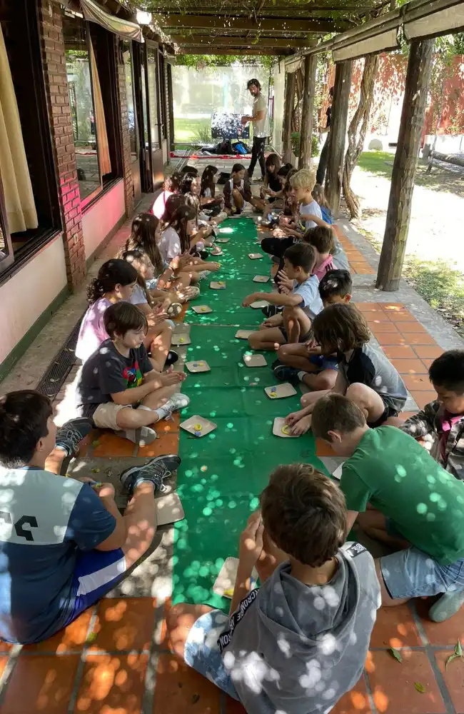 Cumple infantil al aire libre